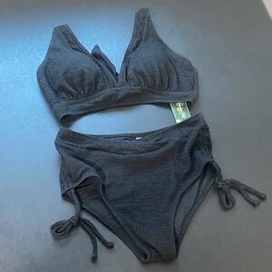 Women’s Two-Piece Swimsuit Bathing Suit Bikini High Waisted Tummy Control